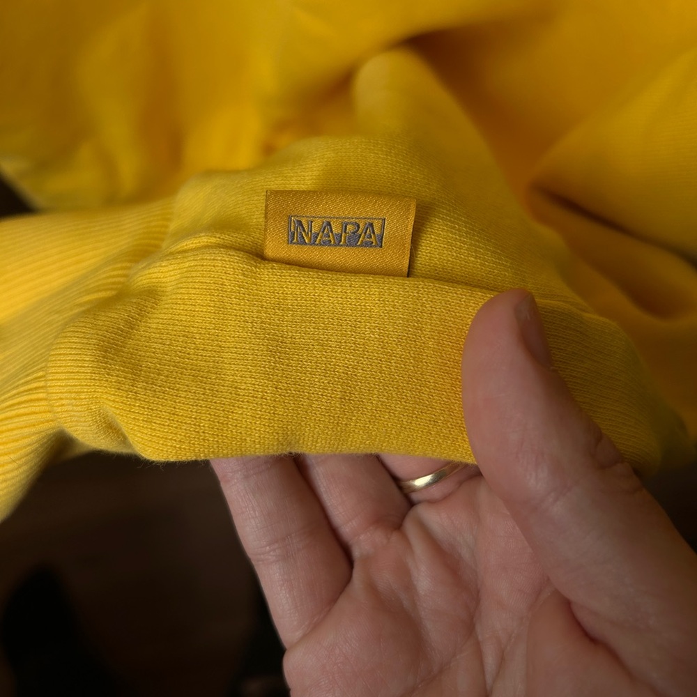 Napapijri by Martine Rose Yellow Crewneck Sweater - Picture 4 of 7